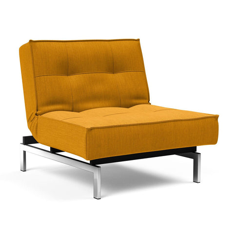 Splitback Easy Chair / Legs Chrome